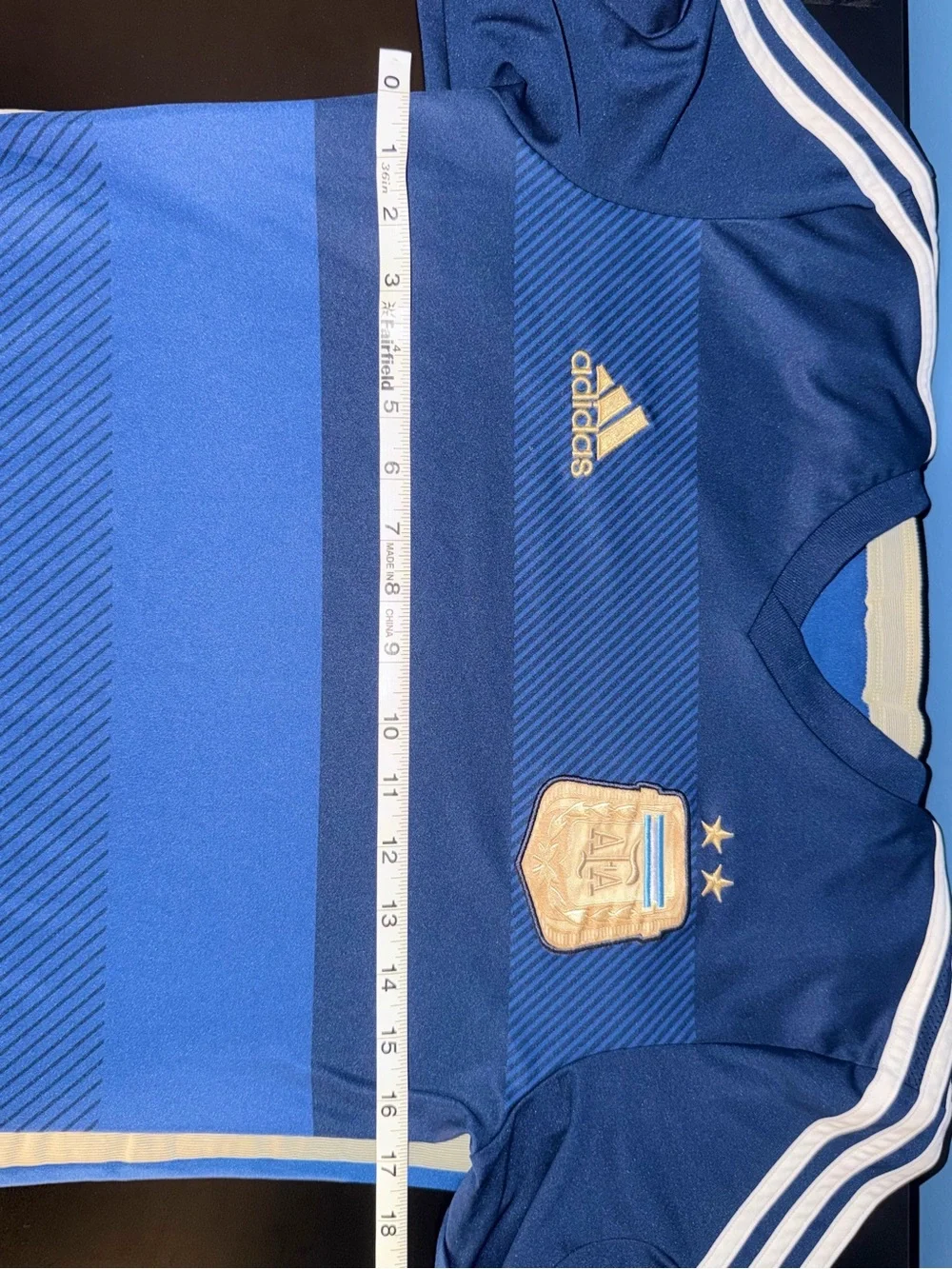 2014 Argentina Away Jersey Adidas